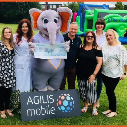 AGILIS Mobile have agreed to sponsor our Microtia UK adult vests and our new children's fundraising t-shirts. Your little ones can fundraise alongside of you with a free Microtia UK t-shirt